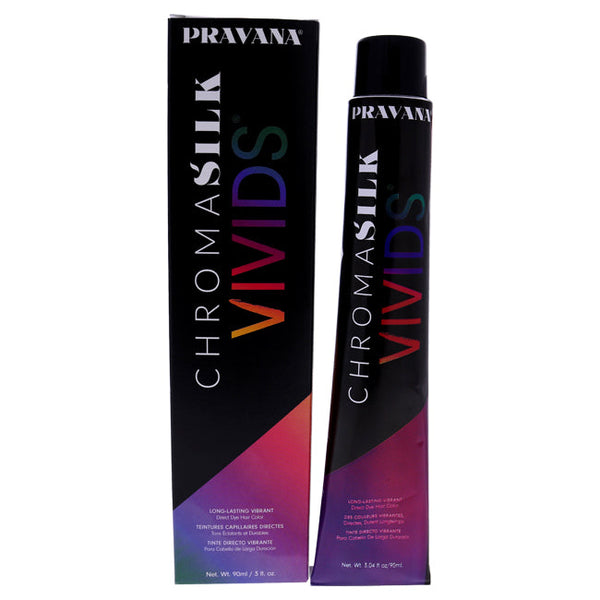 Pravana ChromaSilk Vivids Long-Lasting Vibrant Color - Orange by Pravana for Unisex - 3 oz Hair Color