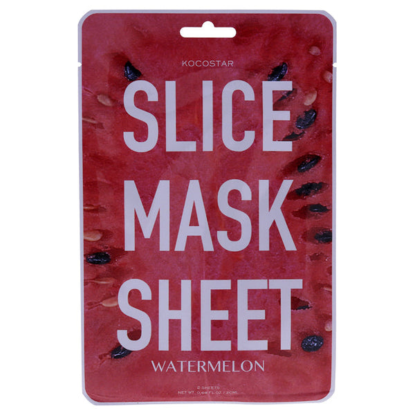Kocostar Slice Sheet Mask - Watermelon by Kocostar for Unisex - 1 Pc Mask