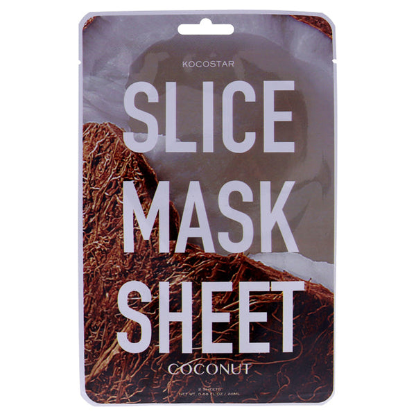 Kocostar Slice Sheet Mask - Coconut by Kocostar for Unisex - 1 Pc Mask