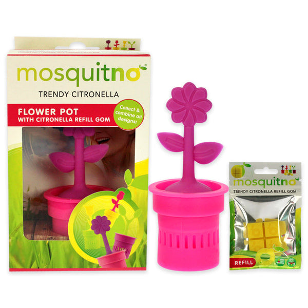 Mosquitno Insect Repellent Flower Pot - Citronella by Mosquitno for Unisex - 1 Pc Bug Repellent
