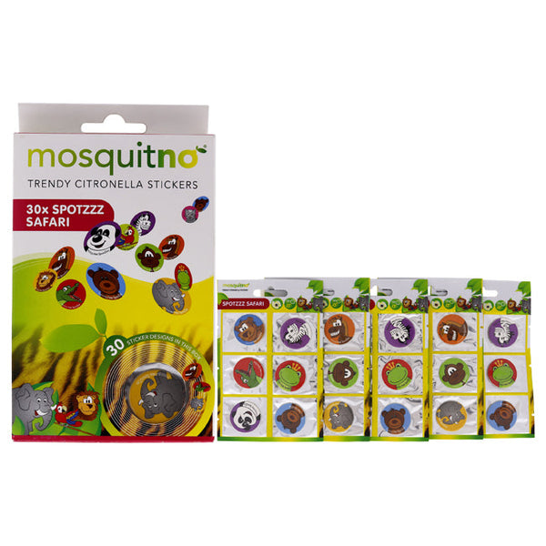 Mosquitno Spotz Safari Stickers by Mosquitno for Kids - 5 Pc Sticker