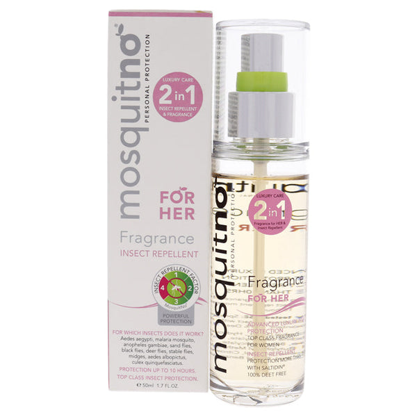 Mosquitno Mosquitno Fragrance Her by Mosquitno for Women - 1.7 oz Body Spray