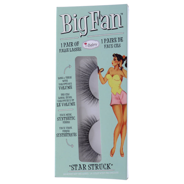 the Balm Big Fan Star Struck - Volume by the Balm for Women - 1 Pair Eyelashes