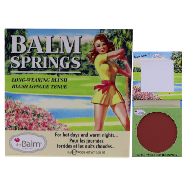 the Balm Balm Springs Blush by the Balm for Women - 0.21 oz Blush