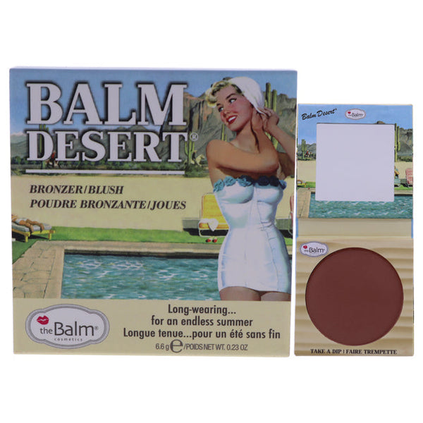 the Balm Balm Desert Bronzer-Blush by the Balm for Women - 0.23 oz Makeup