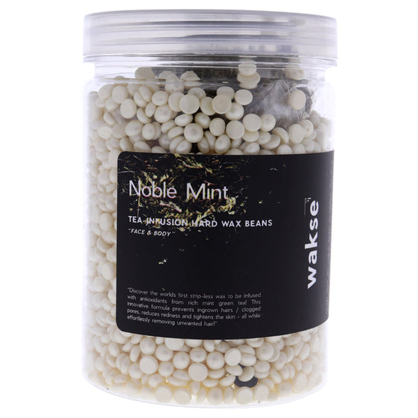 Wakse Noble Mint Hard Wax Beans by Wakse for Unisex - 10 oz Wax