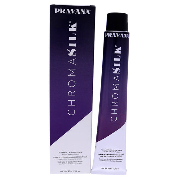 Pravana ChromaSilk Creme Hair Color - 7.5 Mahogany Blonde by Pravana for Unisex - 3 oz Hair Color