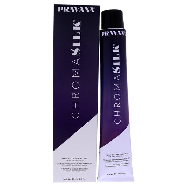 Pravana ChromaSilk Creme Hair Color - 5.11 Light Intense Ash Brown by Pravana for Unisex - 3 oz Hair Color