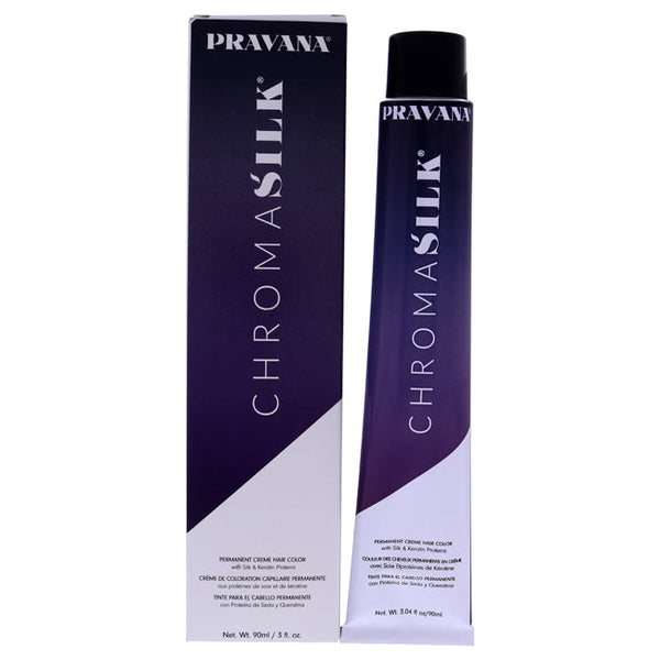 Pravana ChromaSilk Creme Hair Color - 5.45 Light Copper Mahogany Brown by Pravana for Unisex - 3 oz Hair Color