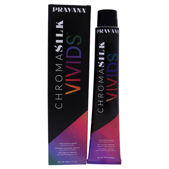Pravana ChromaSilk Vivids Long-Lasting Vibrant Color - Aquamarine by Pravana for Unisex - 3 oz Hair Color