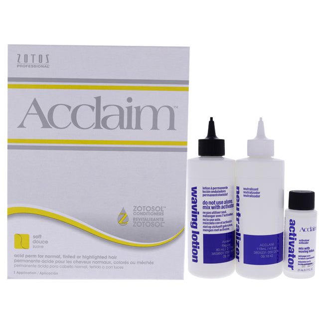 Zotos Acclaim Acid Permanent by Zotos for Unisex - 1 Application Treatment