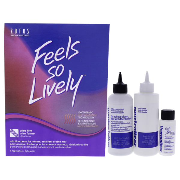 Zotos Feels so Lively Alkaline Permanent by Zotos for Unisex - 1 Application Treatment