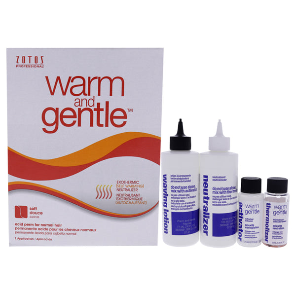 Zotos Warm and Gentle Acid Permanent by Zotos for Unisex - 1 Application Treatment