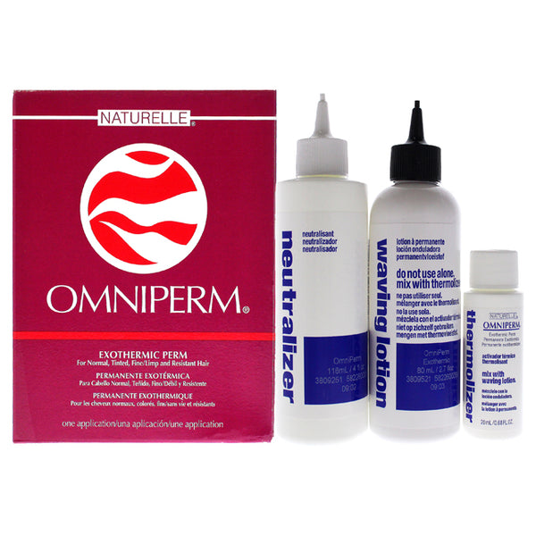 Zotos Omniperm One Formula Exothermic Perm by Zotos for Unisex - 1 Application Treatment