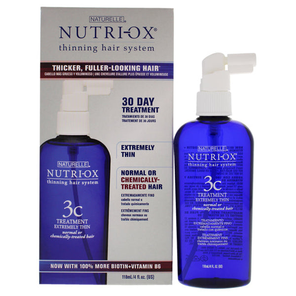 Nutri-Ox Extremely Thin Normal And Chemically Treated Hair by Nutri-Ox for Unisex - 4 oz Treatment
