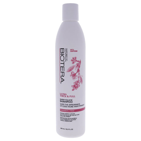 Biotera Sheer Volume Shampoo by Biotera for Women - 15.2 oz Shampoo