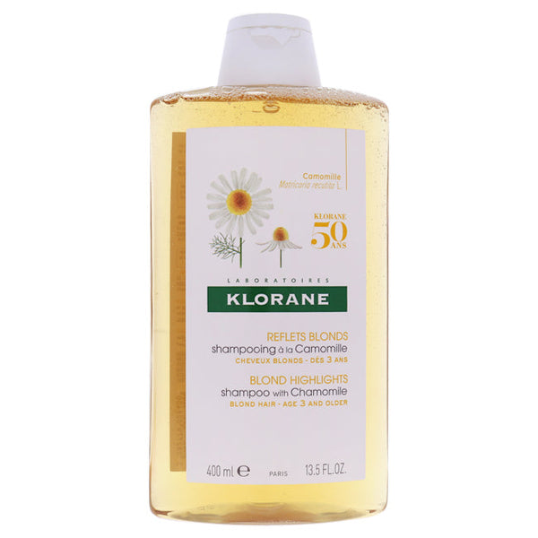 Klorane Blond Highlights Shampoo with Chamomile by Klorane for Women - 13.5 oz Shampoo