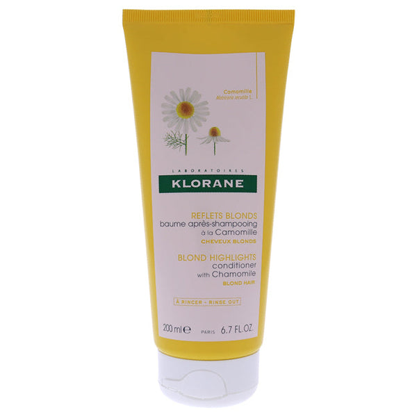 Klorane Blond Highlights Conditioner with Chamomile by Klorane for Women - 6.7 oz Conditioner