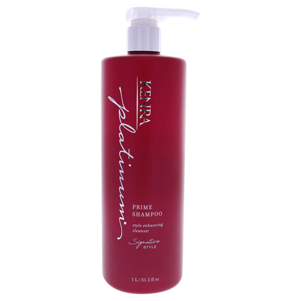 Kenra Platinun Signature Style Prime Shampoo by Kenra for Unisex - 31.5 oz Shampoo