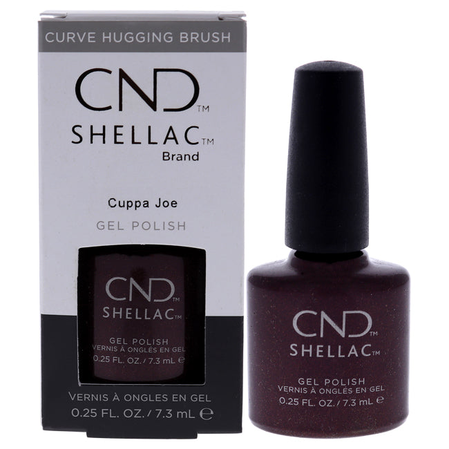 CND Shellac Nail Color - Cuppa Joe by CND for Women - 0.25 oz Nail Polish