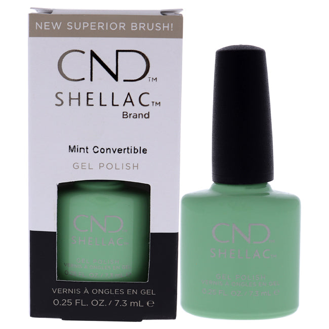 CND Shellac Nail Color - Mint Convertible by CND for Women - 0.25 oz Nail Polish