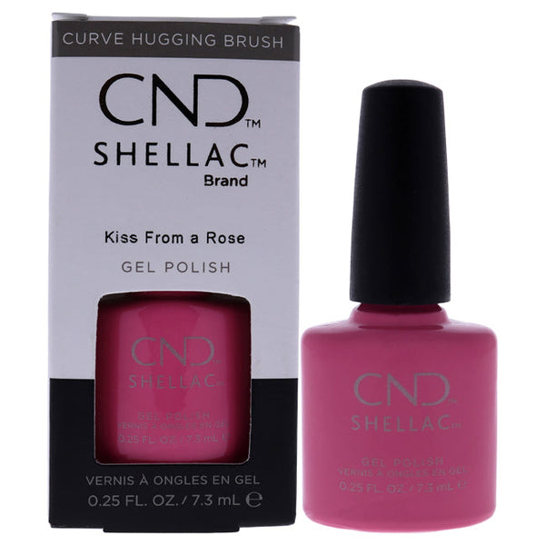 CND Shellac Nail Color - Kiss From A Rose by CND for Women - 0.25 oz Nail Polish