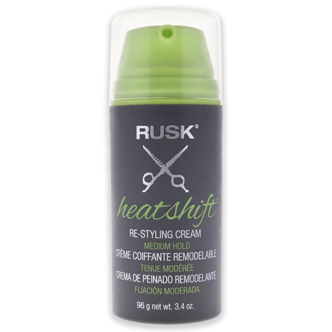 Rusk Heatshift Re-Styling Cream by Rusk for Unisex - 3.4 oz Cream