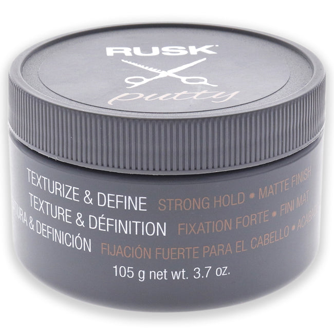 Rusk Putty Pomade by Rusk for Unisex - 3.7 oz Pomade