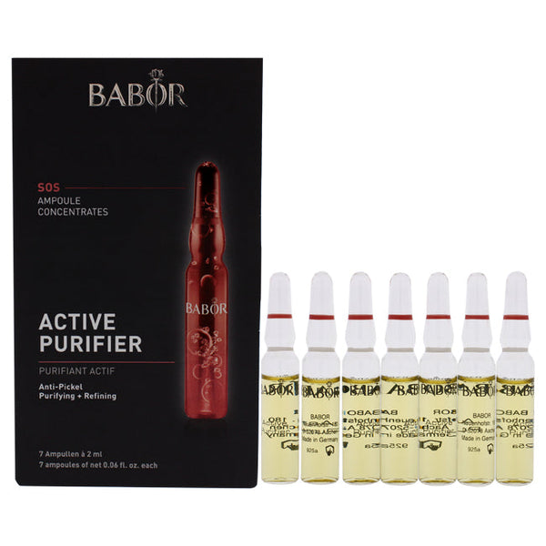Babor Active Purifier Ampoule Serum Concentrates by Babor for Women - 7 x 0.06 oz Serum
