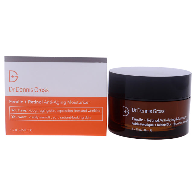 Dr. Dennis Gross Ferulic Plus Retinol Anti-Aging Moisturizer by Dr. Dennis Gross for Unisex - 1.7 oz Moisturizer