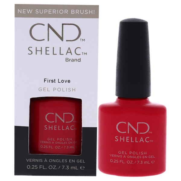 CND Shellac Nail Color - First Love by CND for Women - 0.25 oz Nail Polish