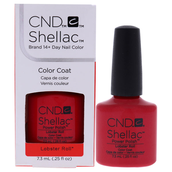 CND Shellac Nail Color - Lobster Roll by CND for Women - 0.25 oz Nail Polish