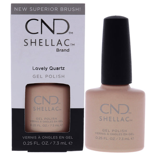 CND Shellac Nail Color - Lovely Quartz by CND for Women - 0.25 oz Nail Polish