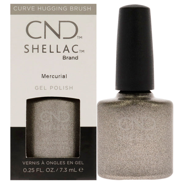 Shellac Nail Color - Mercurial by CND for Women - 0.25 oz Nail Polish