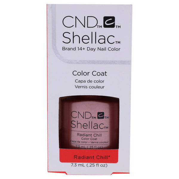 CND Shellac Nail Color - Radiant Chill by CND for Women - 0.25 oz Nail Polish