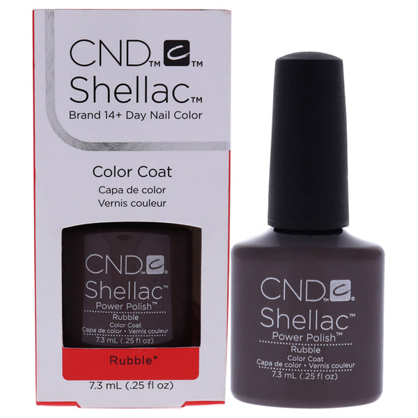 CND Shellac Nail Color - Rubble by CND for Women - 0.25 oz Nail Polish