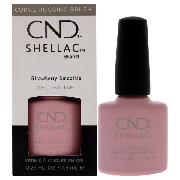 CND Shellac Nail Color - Strawberry Smoothie by CND for Women - 0.25 oz Nail Polish