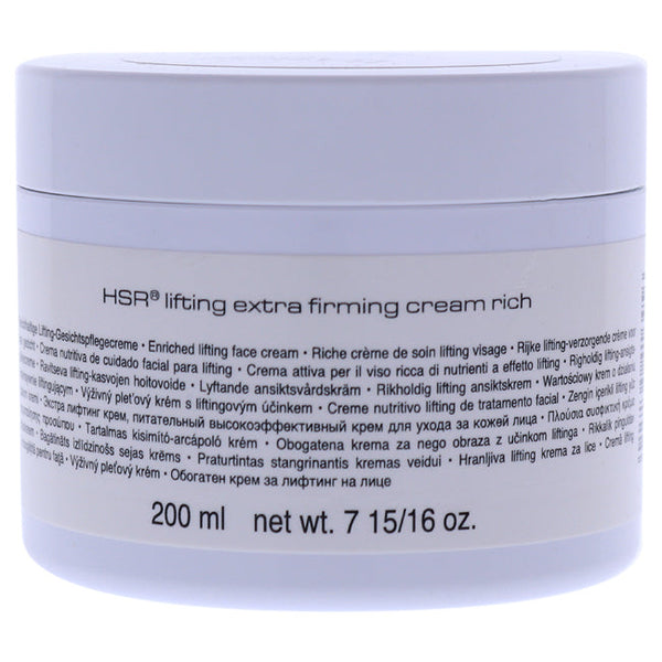 Babor HSR Lifting Extra Firming Rich Cream by Babor for Women - 6.76 oz Cream