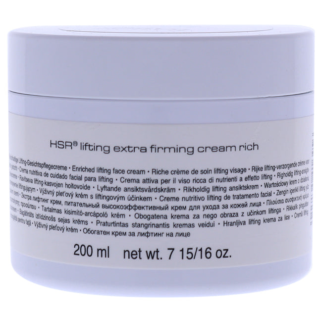 Babor HSR Lifting Extra Firming Rich Cream by Babor for Women - 6.76 oz Cream