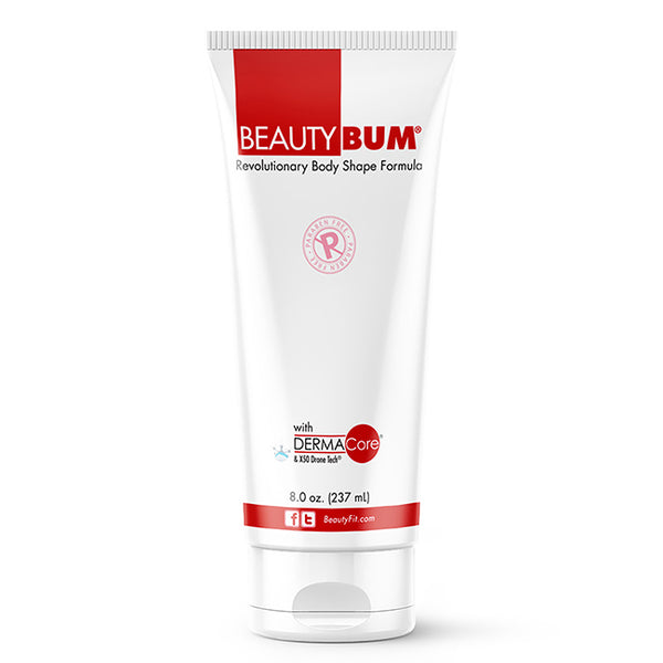 BeautyFit BeautyBum Tube Redefining Muscle Toning Lotion - Original by BeautyFit for Women - 8 oz Lotion