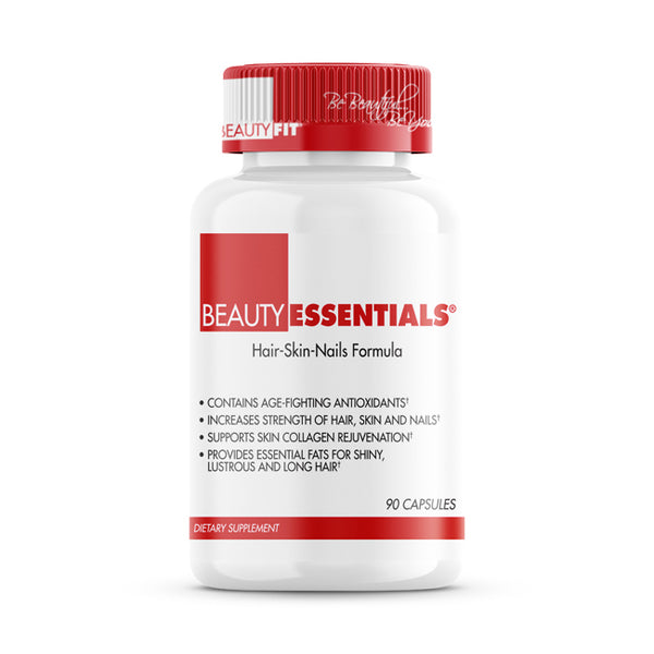 BeautyFit BeautyEssentials Hair-Skin-Nails Formula Capsules by BeautyFit for Women - 90 Count Dietary Supplement