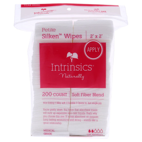 Intrinsics Petite Silken Wipes by Intrinsics for Unisex - 200 Count Wipes