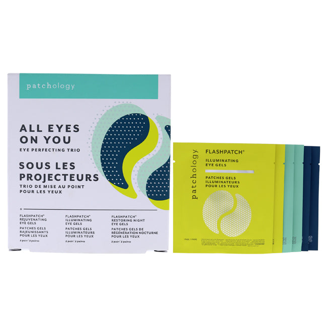 Patchology All Eyes On You Eye Perfecting Trio by Patchology for Unisex - 3 Pc Mask