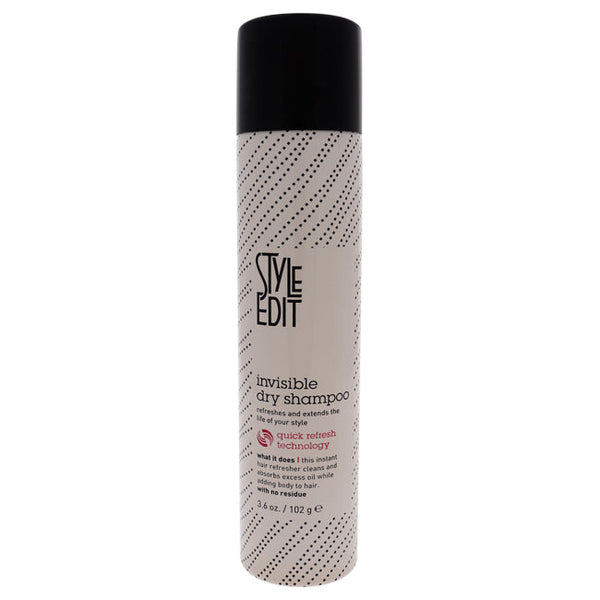 Style Edit Invisible Dry Shampoo by Style Edit for Unisex - 3.6 oz Dry Shampoo