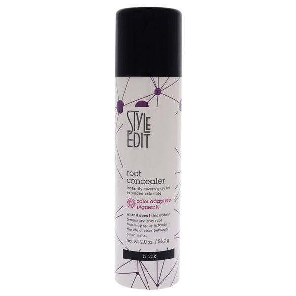 Style Edit Root Concealer Touch Up Spray - Black by Style Edit for Unisex - 2 oz Hair Color