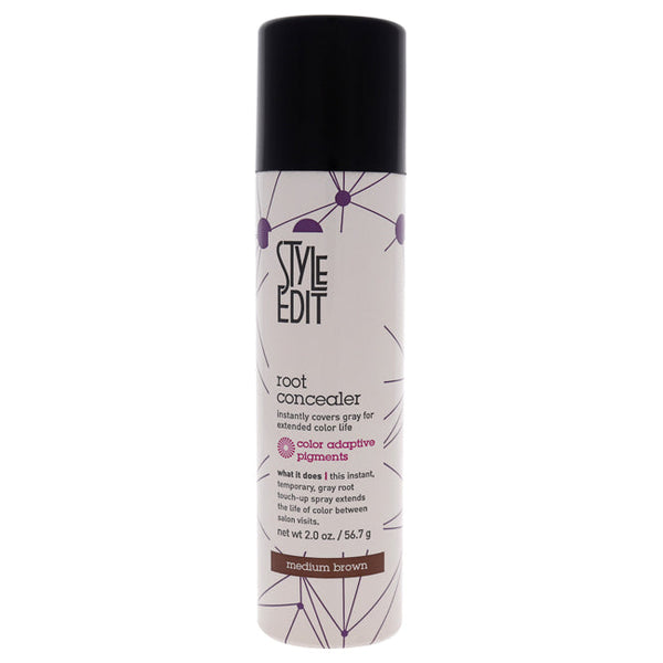 Style Edit Root Concealer Touch Up Spray - Medium Brown by Style Edit for Unisex - 2 oz Hair Color