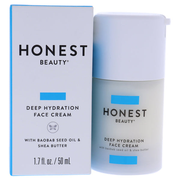 Honest Deep Hydration Face Cream by Honest for Women - 1.7 oz Cream