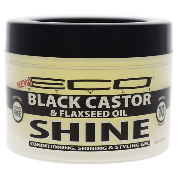 Ecoco Eco Style Gel - Black Castor Flaxseed Oil by Ecoco for Unisex - 3 oz Gel