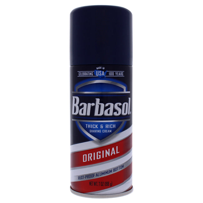 Barbasol Original Thick Rich Shaving Cream by Barbasol for Men 7 oz