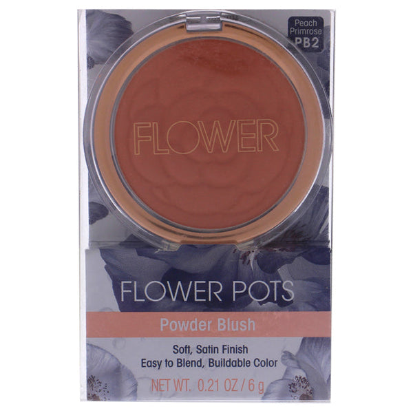 Flower Beauty Flower Pots Powder Blush - Peach Primrose by Flower Beauty for Women - 0.21 oz Blush